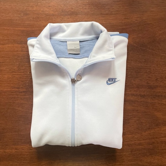 Nike Zip up Track Suit Sweatshirt-Lavender - Picture 8 of 8